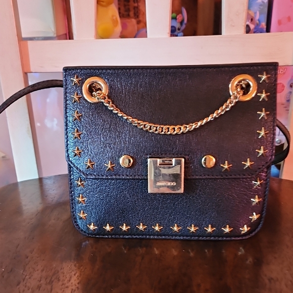 Jimmy Choo Handbags - Jimmy Choo Black and Gold Women's Bag
